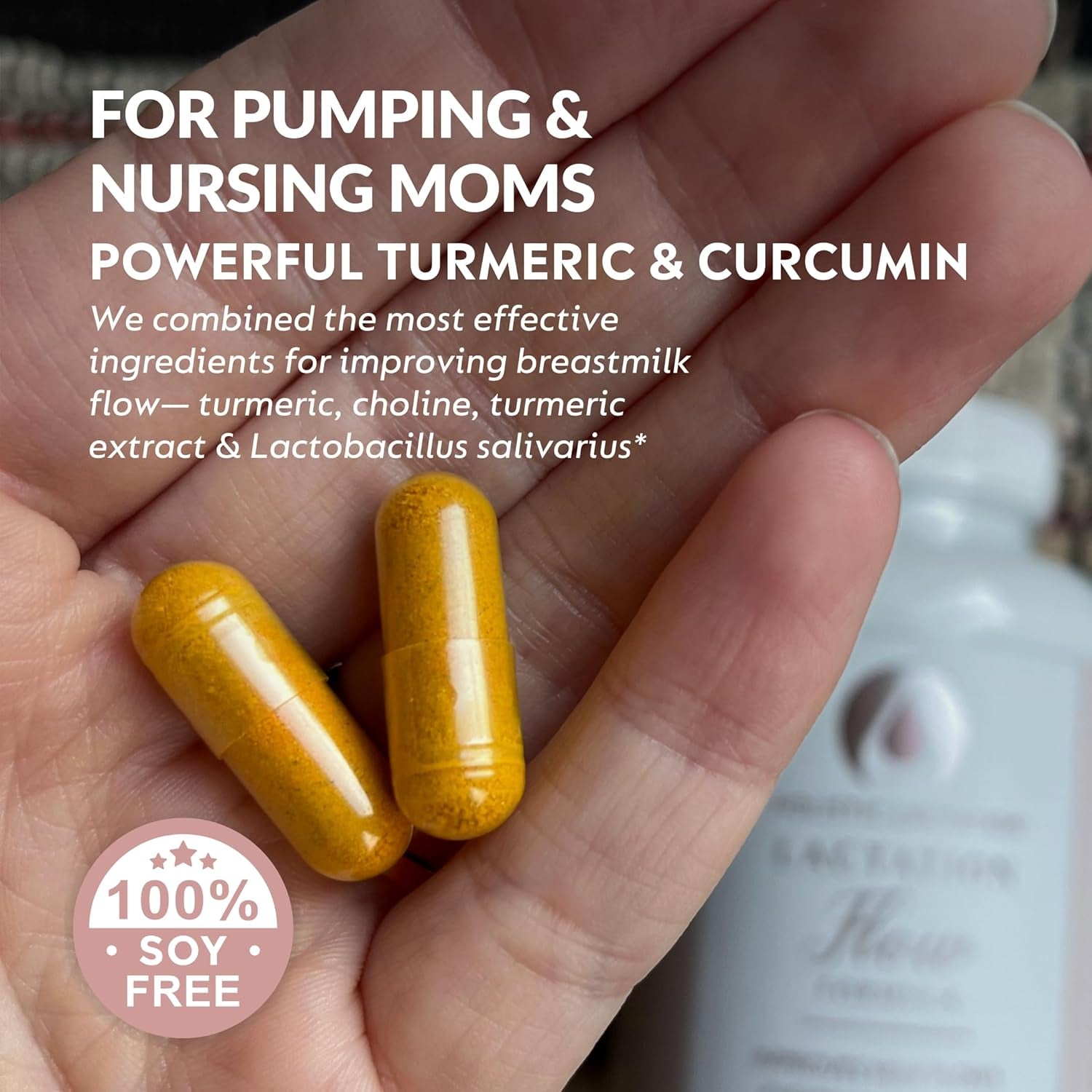 Holistic Lactation® Lactation Flow Formula - Support Breastmilk Flow & Milk Supply 60 Servings