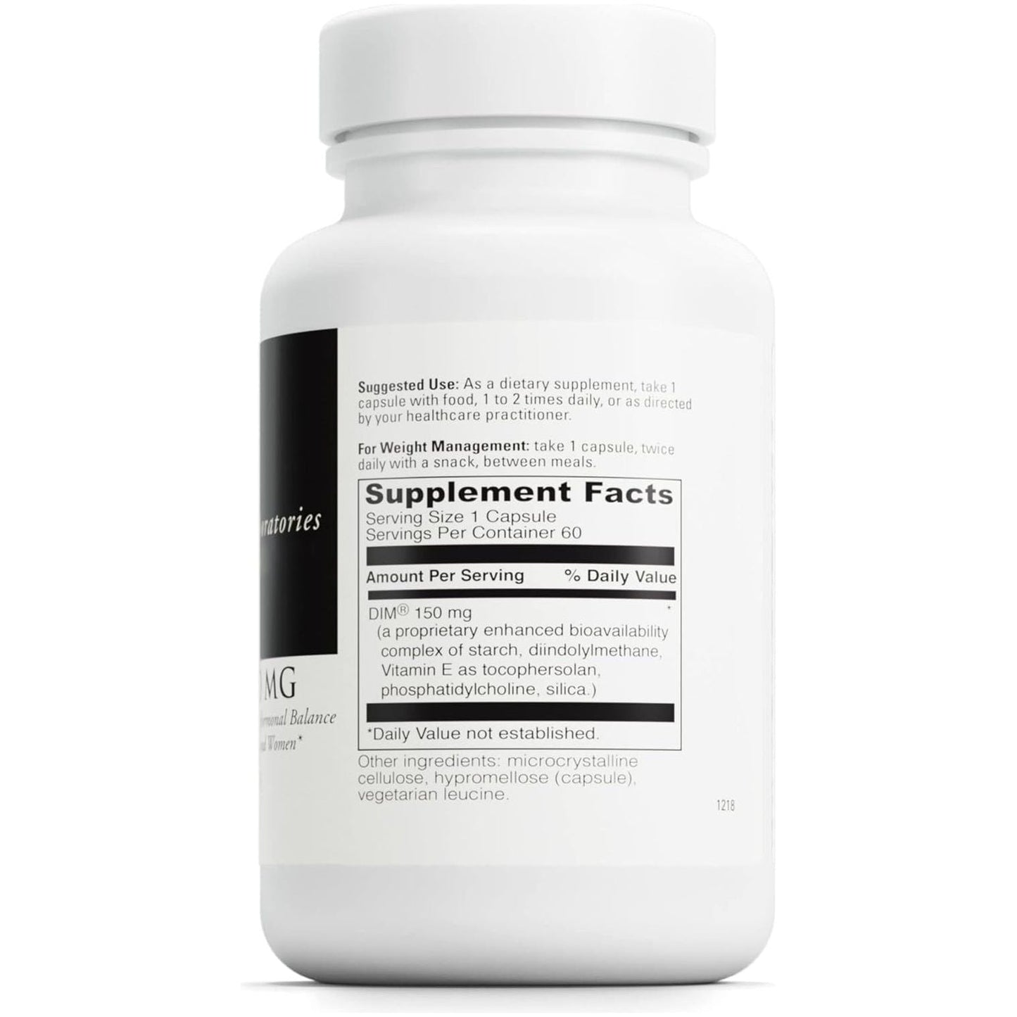 DAVINCI Labs Dimpro 150 Mg to Support Hormonal Balance & Healthy Weight Management 60 Capsules