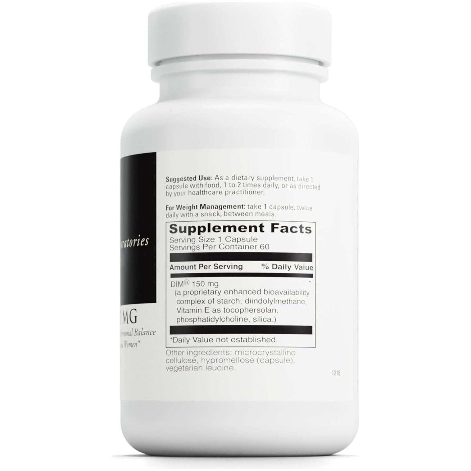 DAVINCI Labs Dimpro 150 Mg to Support Hormonal Balance & Healthy Weight Management 60 Capsules