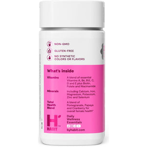 Habit Womens Multi Supplement (60 Capsules) - Supports General Health & Wellness