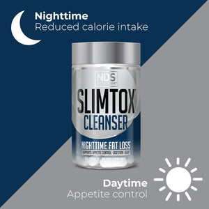 NDS Nutrition Maximum Fat Loss Support through Appetite Control, Restful Sleep, Digestive Health 90 Capsules