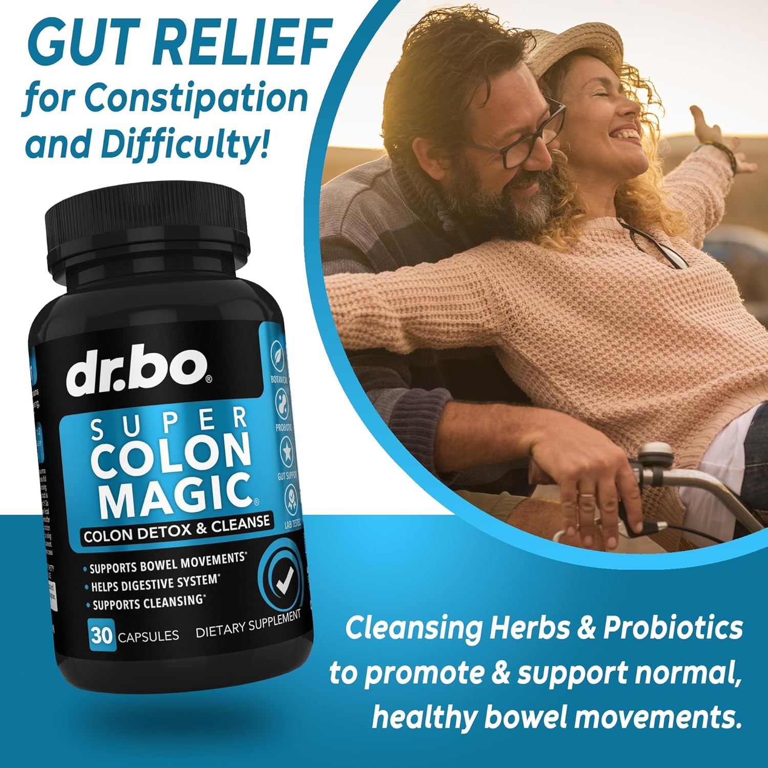 Colon Cleanser Detox for Weight Flush - 15 Day Colon Cleanse Pills & Probiotic