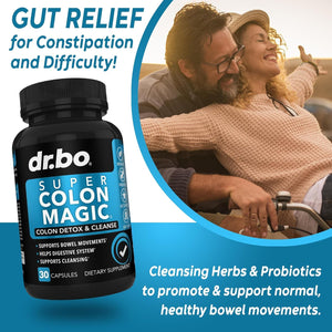 Colon Cleanser Detox for Weight Flush - 15 Day Colon Cleanse Pills & Probiotic