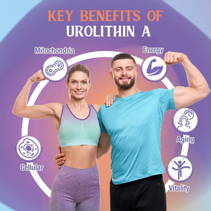 Urolithin a Supplement 2000Mg for Men Women - 120 Softgels