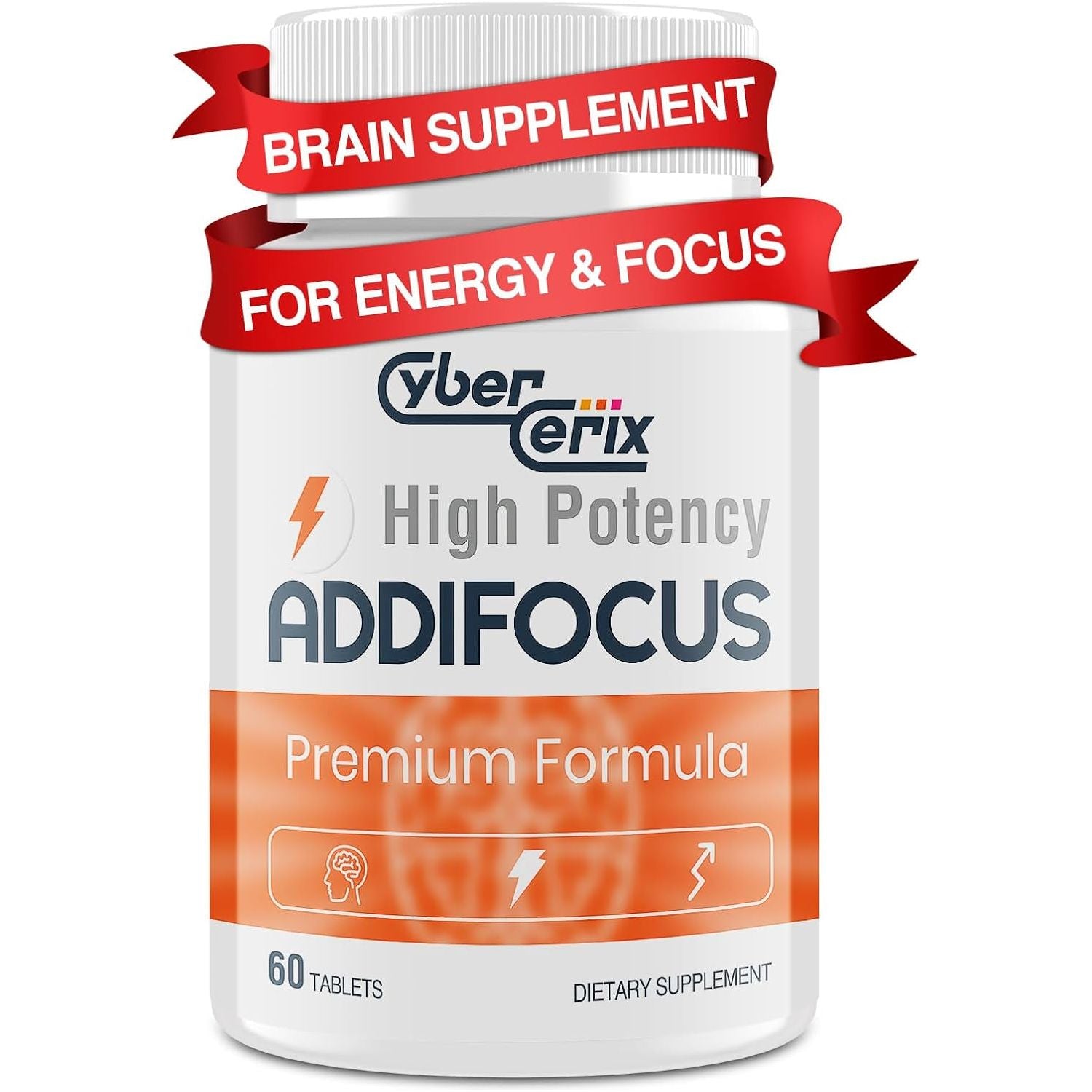 17-In-1 Brain Supplement for Memory and Focus - Nootropic Brain Supplement for Concentration, Clarity, Energy & Focus - 60 Tablets