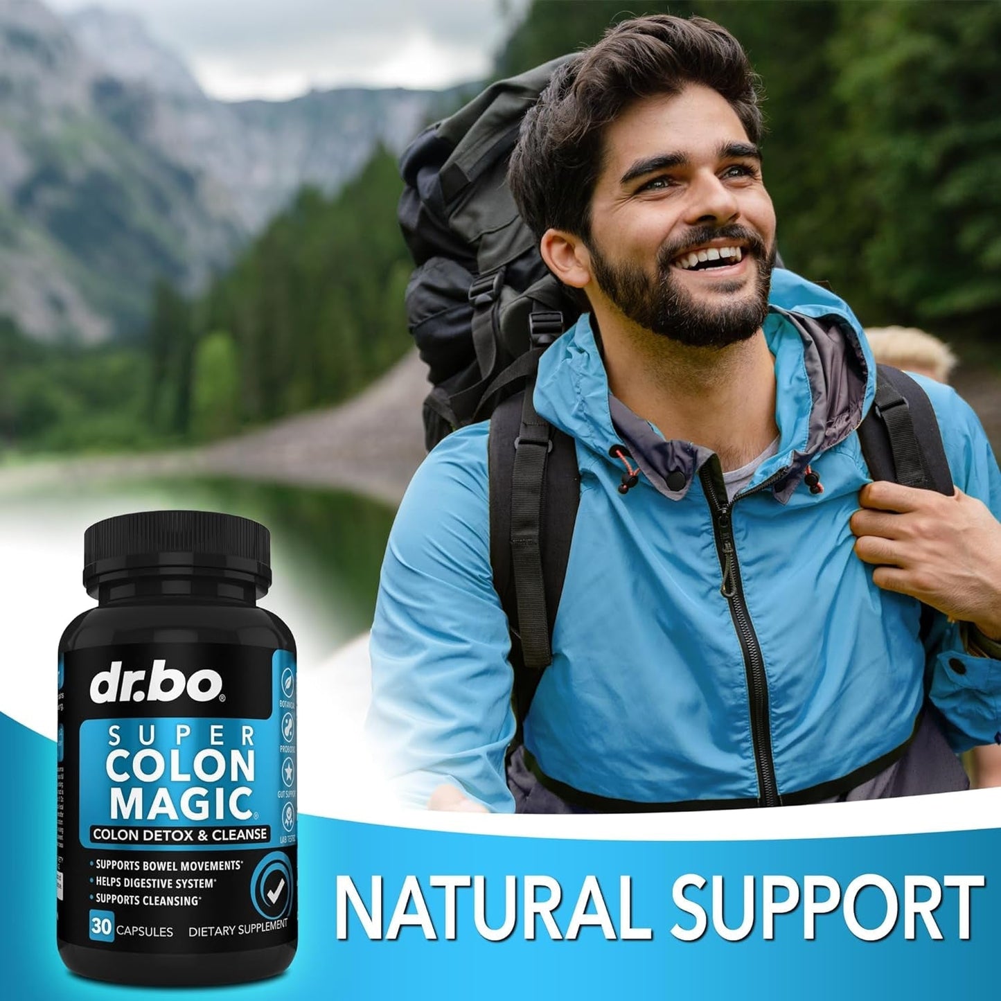 Colon Cleanser Detox for Weight Flush - 15 Day Colon Cleanse Pills & Probiotic