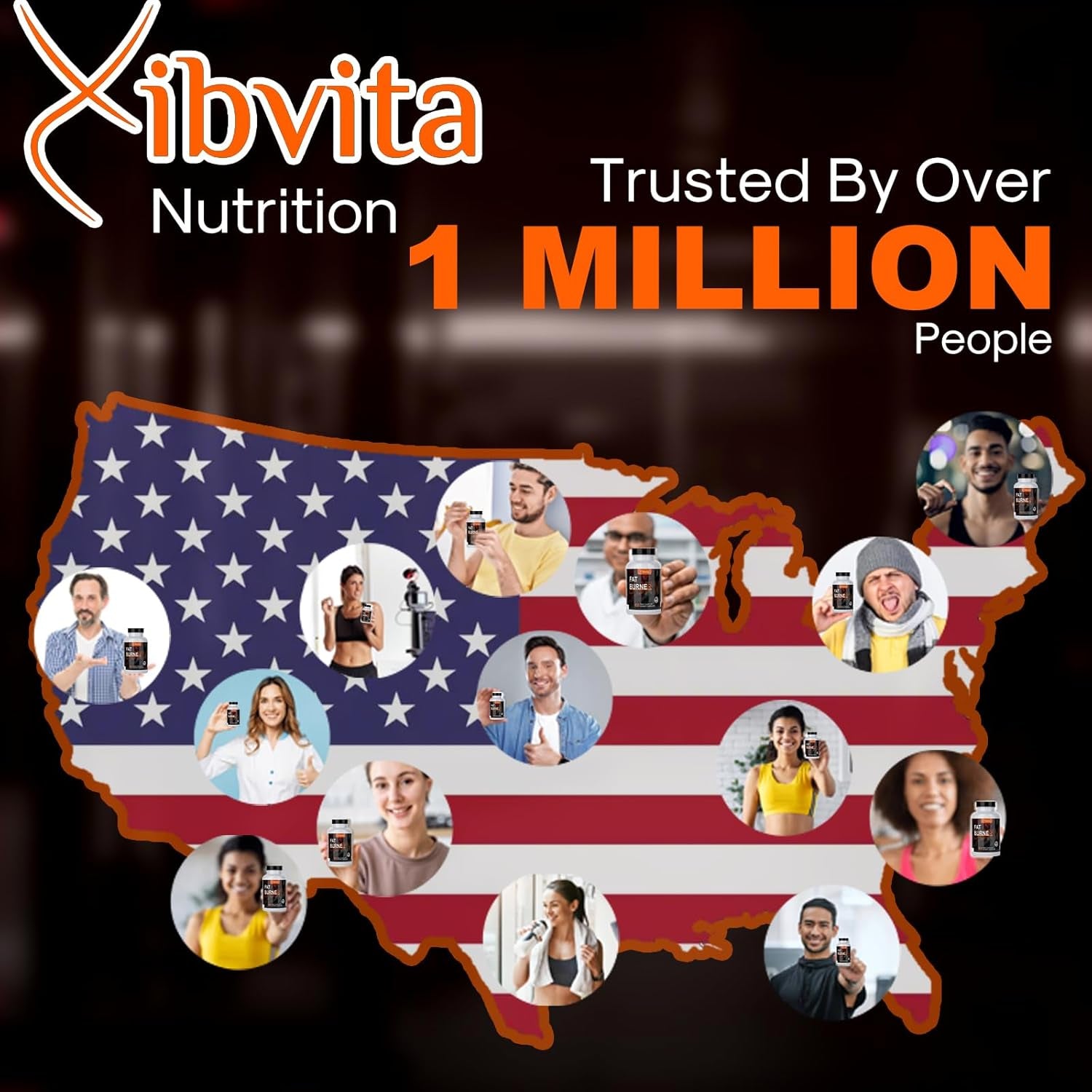 Fat Burner for Men Women - Appetite Suppressant for Weight Loss 60 Count