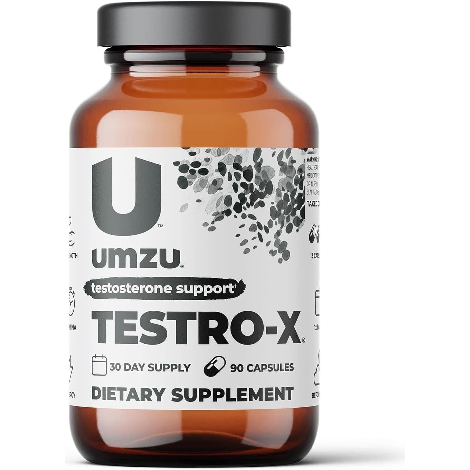 UMZU Testro-X Testosterone Supplement for Men | Support Energy, Strength, Stamina & Healthy T Levels (30 Day Supply)