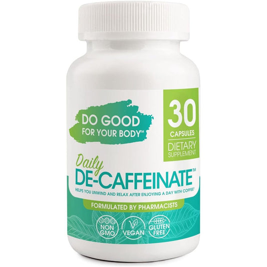 Daily De - Caffeinate Rutaecarpine Deep Sleep Aid for Coffee 30 Capsules - Suppviv