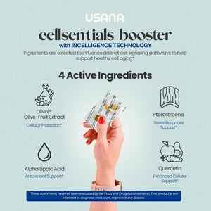 USANA Healthpak with Incelligence Technology and Essential Nutrients and Antioxidants to Support Total Body Health* 28 Day Supply