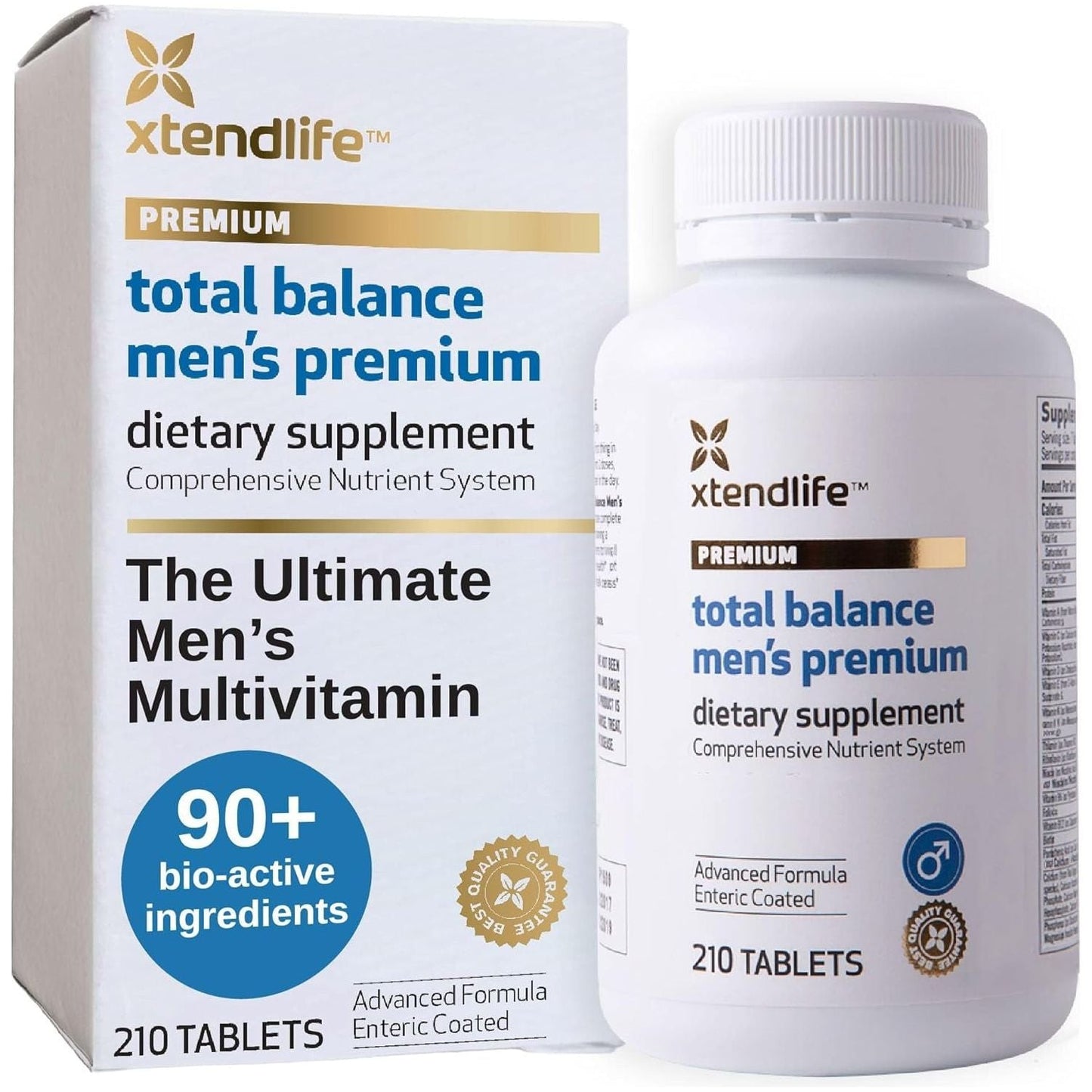Xtendlife Total Balance Men'S Premium Extra Strength Daily Multivitamin & Mineral - 30 Day Supply
