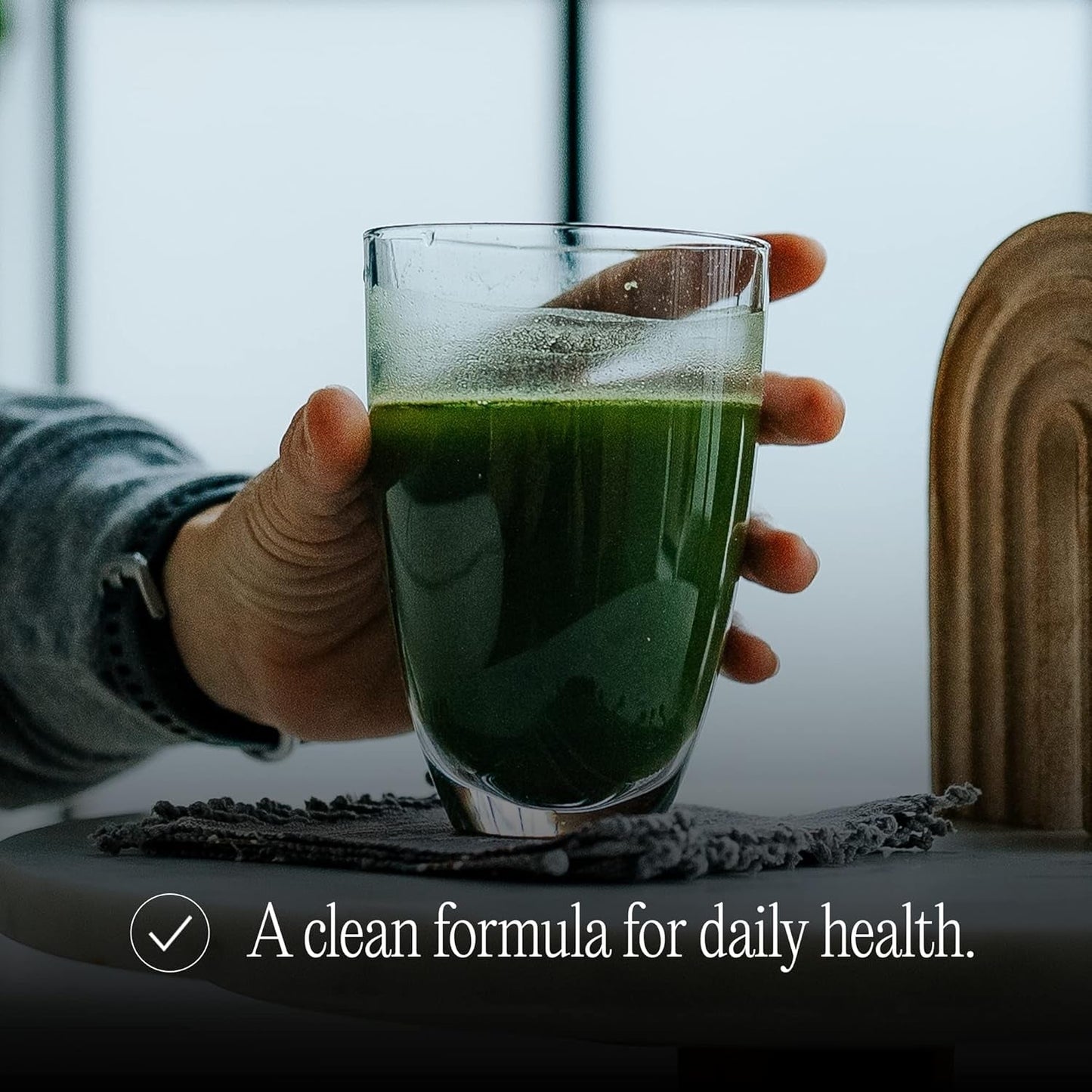 BARE PERFORMANCE NUTRITION, BPN Strong Greens Superfood Powder, Lemon, 30 Servings