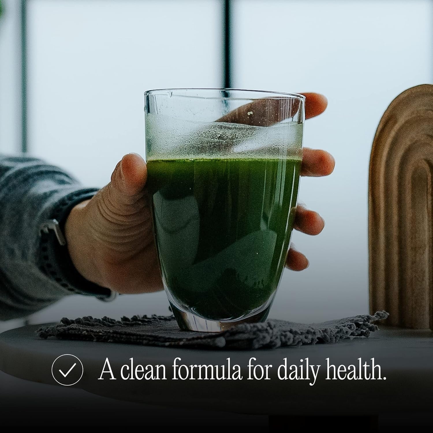 BARE PERFORMANCE NUTRITION, BPN Strong Greens Superfood Powder, Lemon, 30 Servings