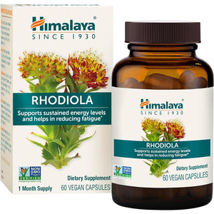 Himalaya Rhodiola Rosea for Energy and Stress and Exercise Endurance, 250 Mg, 60 Capsules