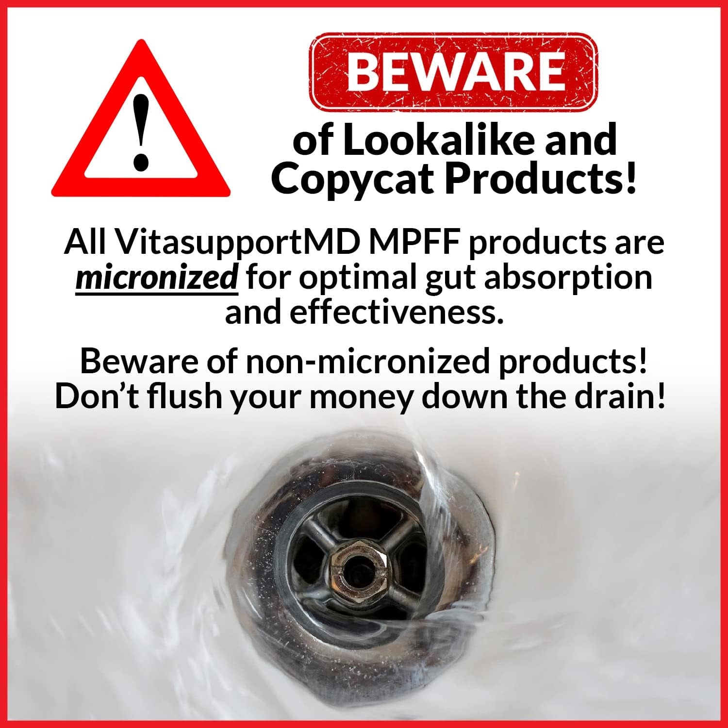 Vein Formula - 60 Capsules Micronized MPFF, Supports Normal Venous Function