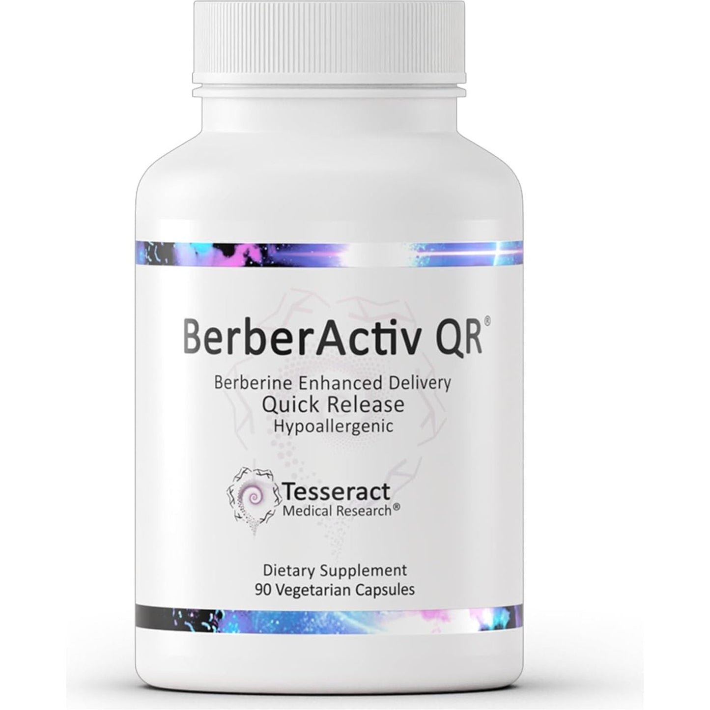 Tesseract Medical Research Berberactiv-Qr | Supports Liver Health, Hypoallergenic, 350Mg, 90 Vegetarian Capsules