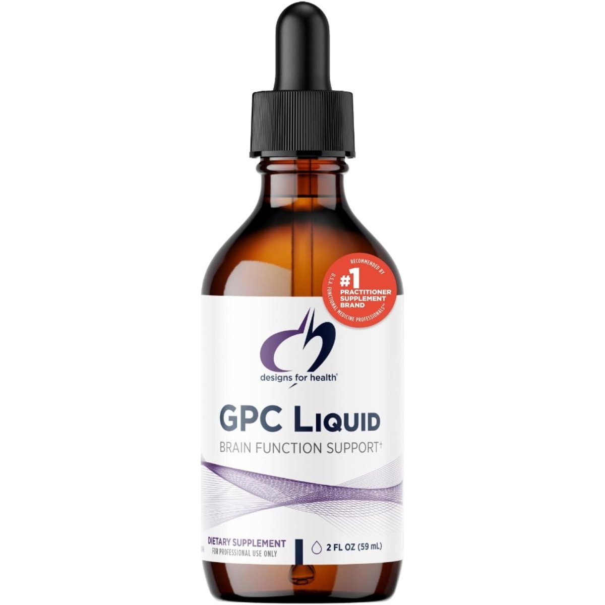 Designs for Health GPC Liquid Drops - 600Mg Soy Free Alpha Glycerophosphocholine Supplement,(30 Servings / 2Oz) - Suppviv
