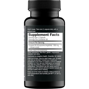 Nugenix Essentials Tongkat Ali for Men, Support for Men'S Health, Longjack Eurycoma Longifolia Extract, 30Ct