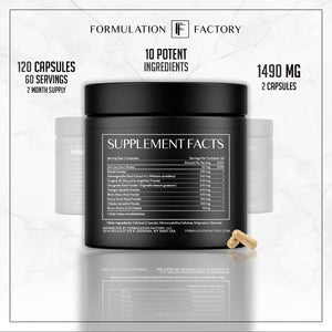 Self Obsessed 10 in 1 Masculinity Maximizer Supplement, Muscle Growth, Energy Management, Drive, Strength, Recovery 1-Month Supply