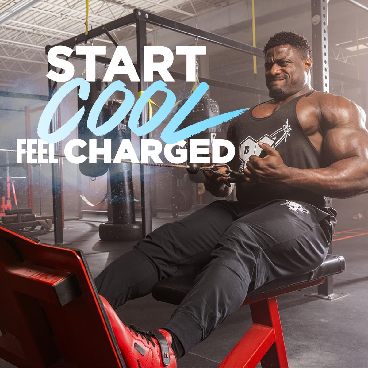 BSN N.O.-XPLODE Cool Rush Pre Workout Powder with Creatine and Beta-Alanine, Bubblegum Blast, 30 Servings