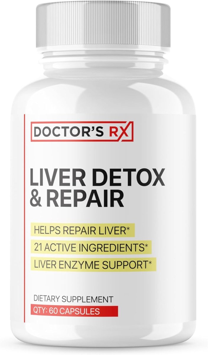 Doctor'S RX Premium Liver Cleanse & Detox Repair 60 Capsules - Suppviv