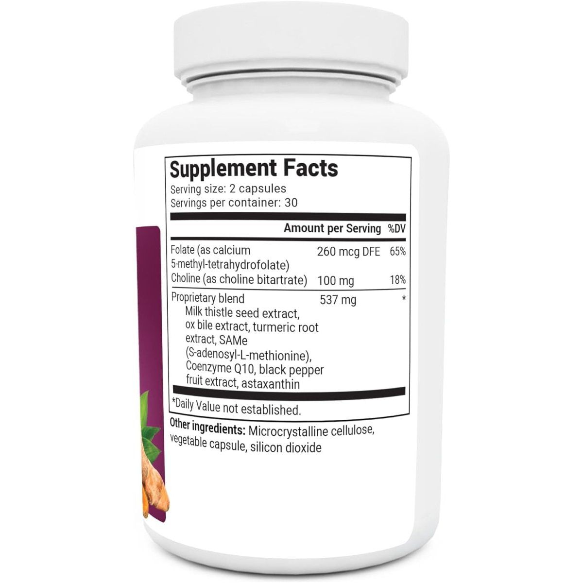 Dr. Berg Liver Cleanse Detox Milk Thistle Supplement 60 Capsules - Suppviv