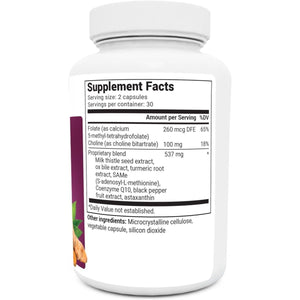 Dr. Berg Liver Cleanse Detox Milk Thistle Supplement 60 Capsules - Suppviv