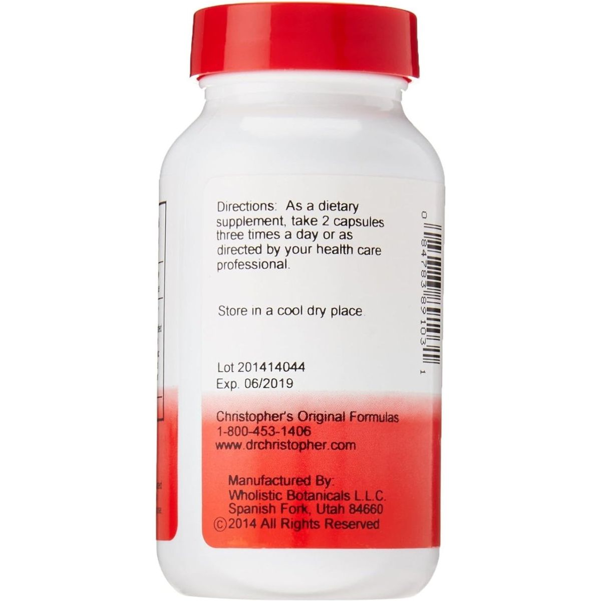 Dr. Christopher'S Original Formulas Liver and Gall Bladder Formula Capsules, 100 Count (Pack of 2) - Suppviv