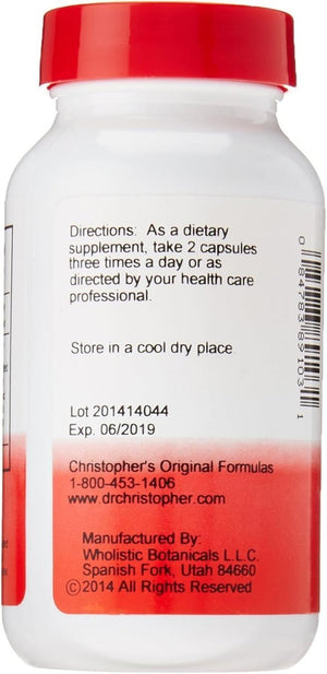 Dr. Christopher'S Original Formulas Liver and Gall Bladder Formula Capsules, 100 Count (Pack of 2) - Suppviv