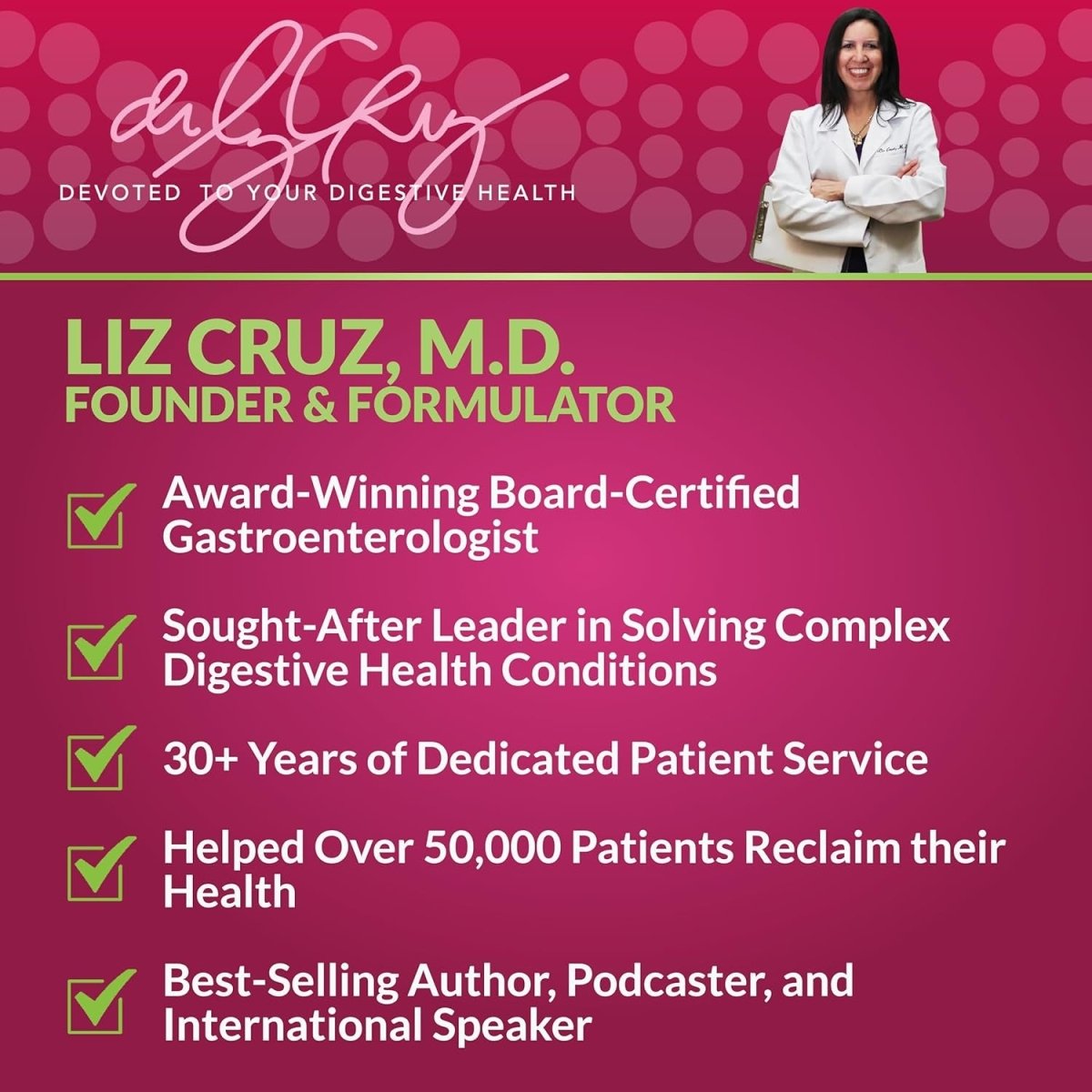 Dr. Liz Cruz Love Thy Liver - Cleanse Detox & Repair Capsules 60 Ct 1 PACK - Suppviv