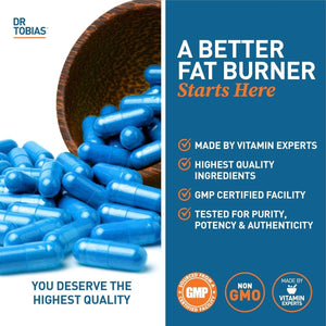 Dr. Tobias Fat Burner Nightly, Night Time Metabolic Support , 60 Capsules - Suppviv