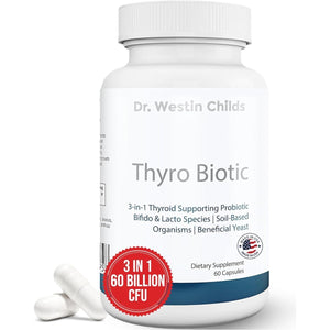 Dr. Westin Childs Thyro Biotic - Probiotic for Women - Thyroid, Digestive Health & Hormones 30 Servings - Suppviv