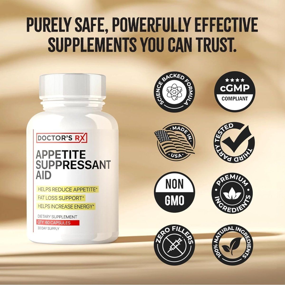 DRX Appetite Suppressant Weight Loss Pills for Women - New Belly Fat Burner for Women | 60 Capsules - Suppviv