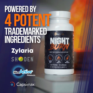 ALPHA LION Night Burn Metabolism Booster for Weight Loss (60 Capsules)
