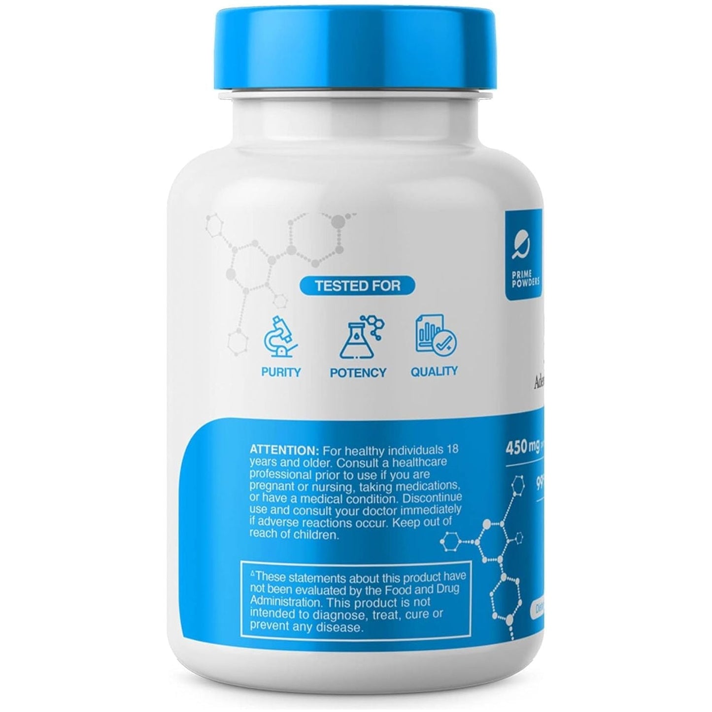 ATP Capsules - 120 Capsules - Adenosine Triphosphate Disodium - 400Mg