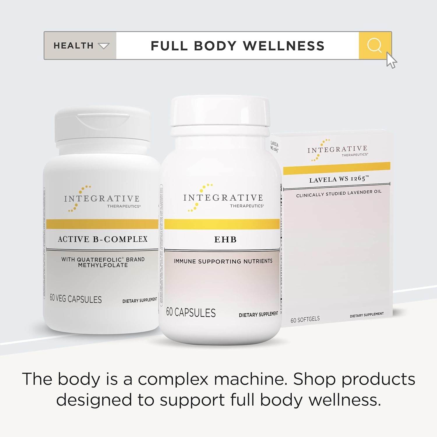 Integrative Therapeutics - EHB (Echinacosides, Hydrastine, Berberine) - Immune Supporting Nutrients* - 60 Capsules