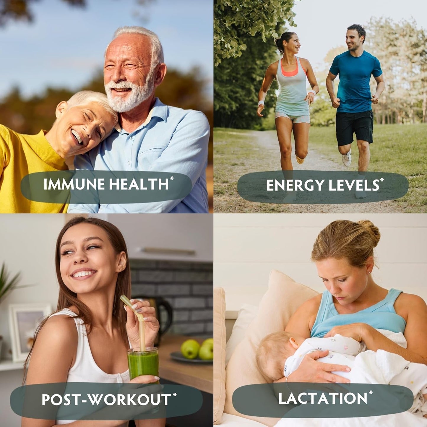 TRIBE ORGANICS 1800Mg Organic Moringa Oleifera Powder for Energy | Joints | Brain Function - 120 Vegan Capsules