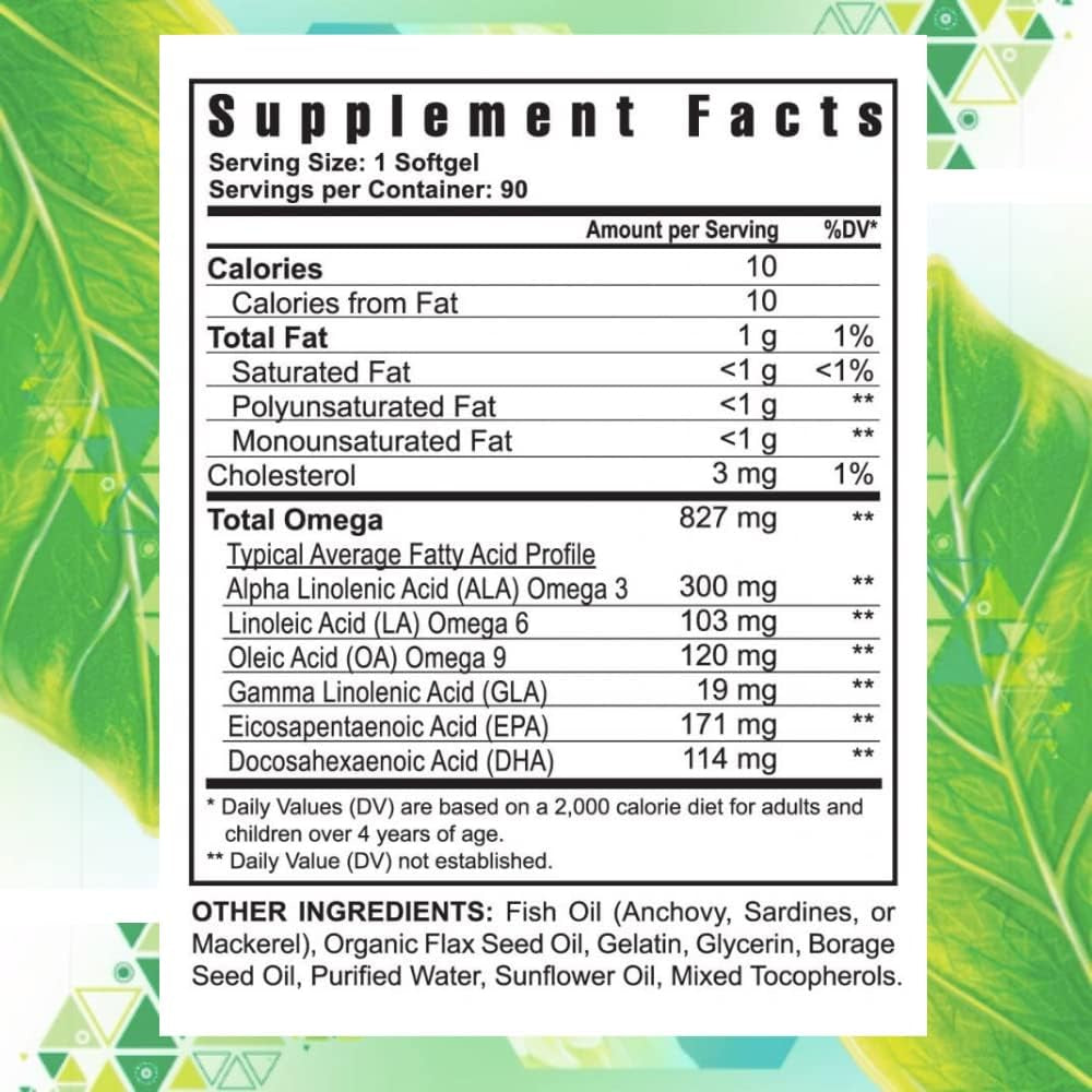 Youngevity Ultimate EFA plus – Essential Fatty Acids, 90 Soft Gels