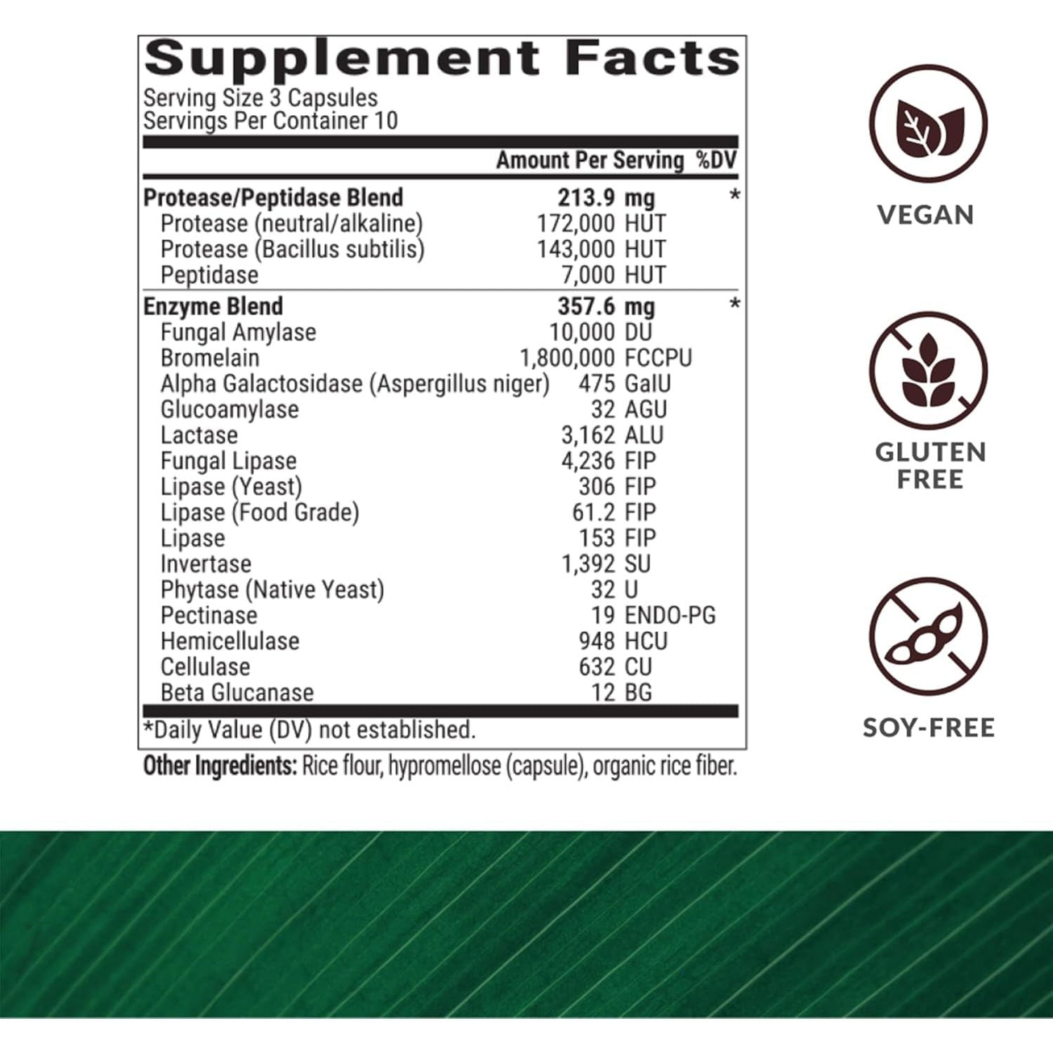 Bioptimizers Masszymes - Complete Digestive Enzymes Supplement for Gut Health & Bloating Relief (30 Capsules)