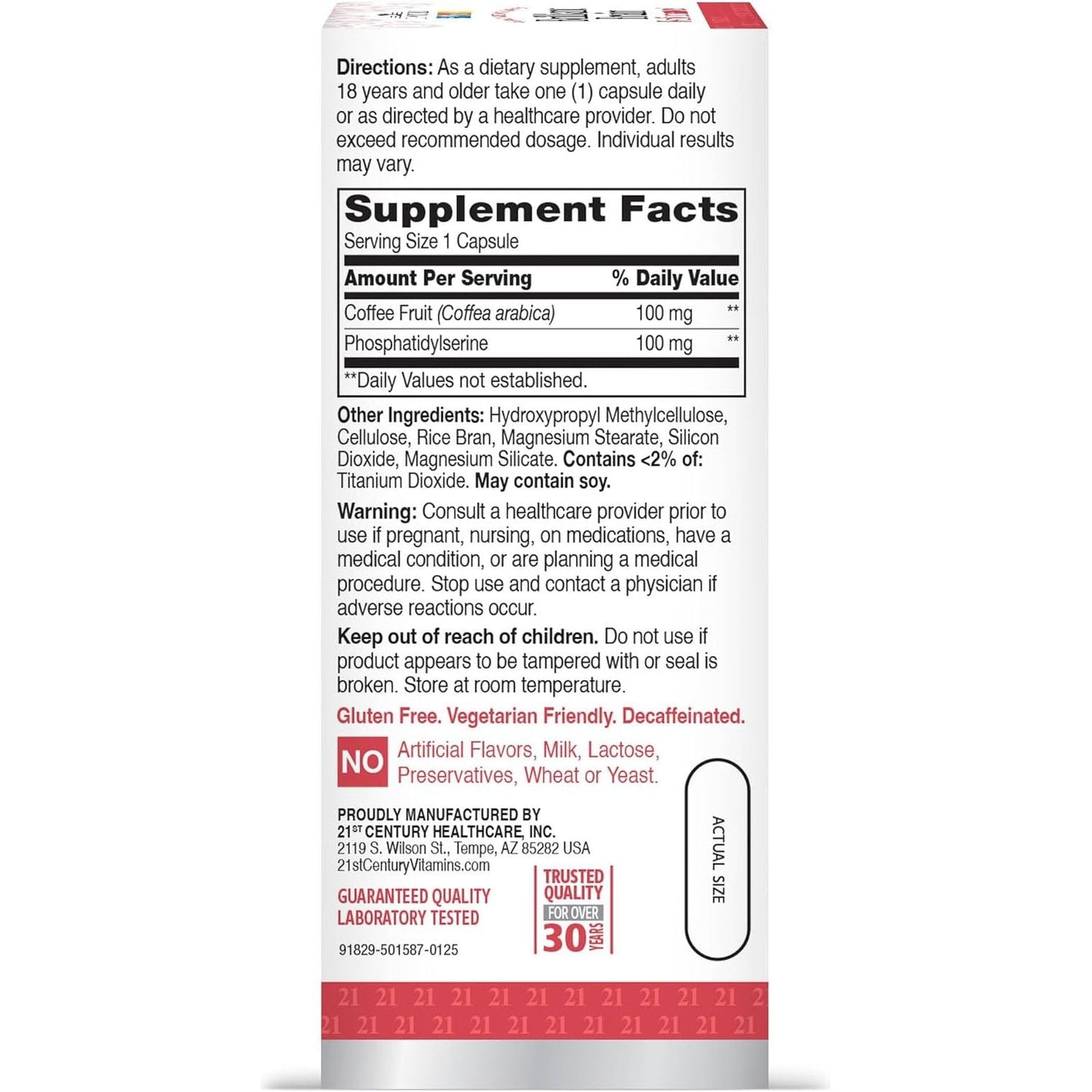 21St Century Brilliant Brain Performance, 30 Count