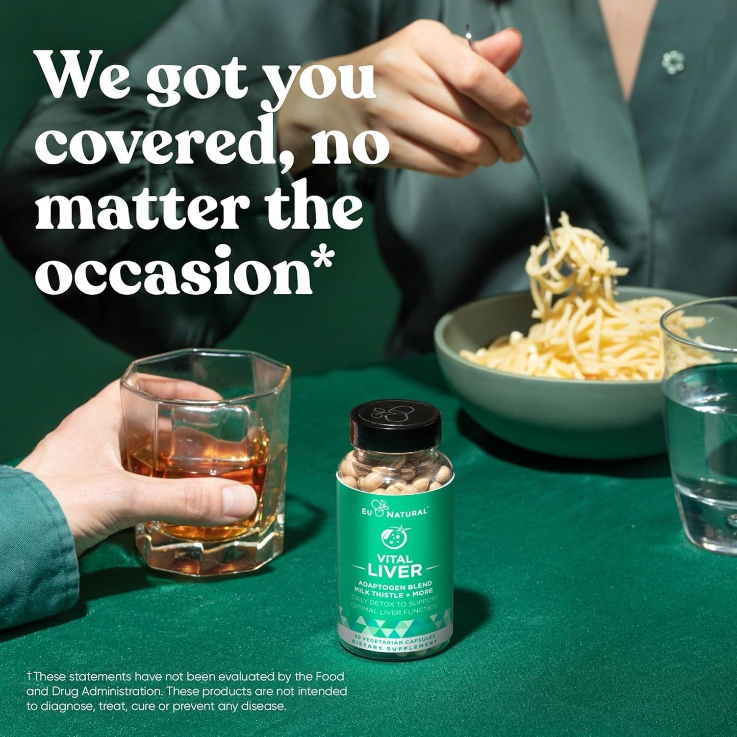 Vital Liver Cleanse Detox & Repair – 9-In-1 Liver Support Supplement – 60 Capsules