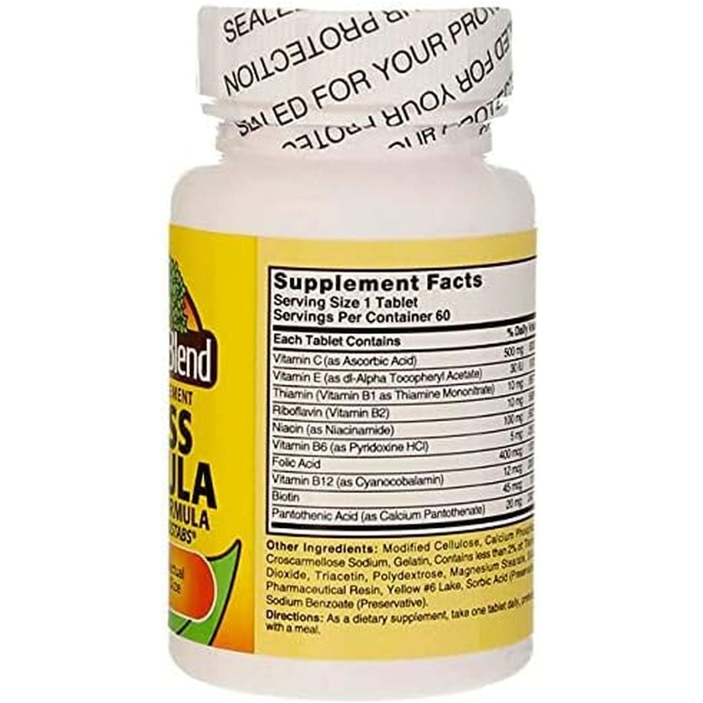 Nature'S Blend Stress Formula Vitamins 60 Tabs