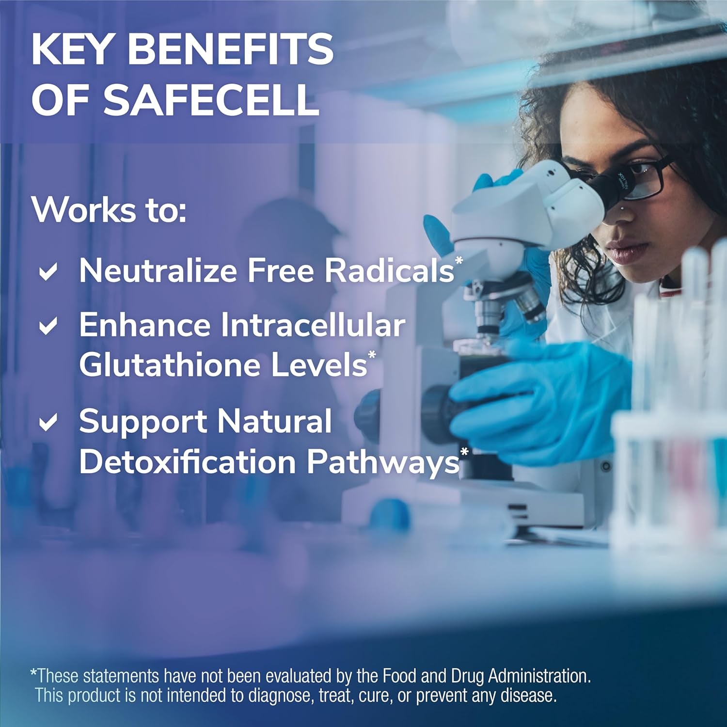 Safecell S-Acetyl Glutathione Supplement for Neuro Health Support, 300Mg, 60 Vegetarian Capsules
