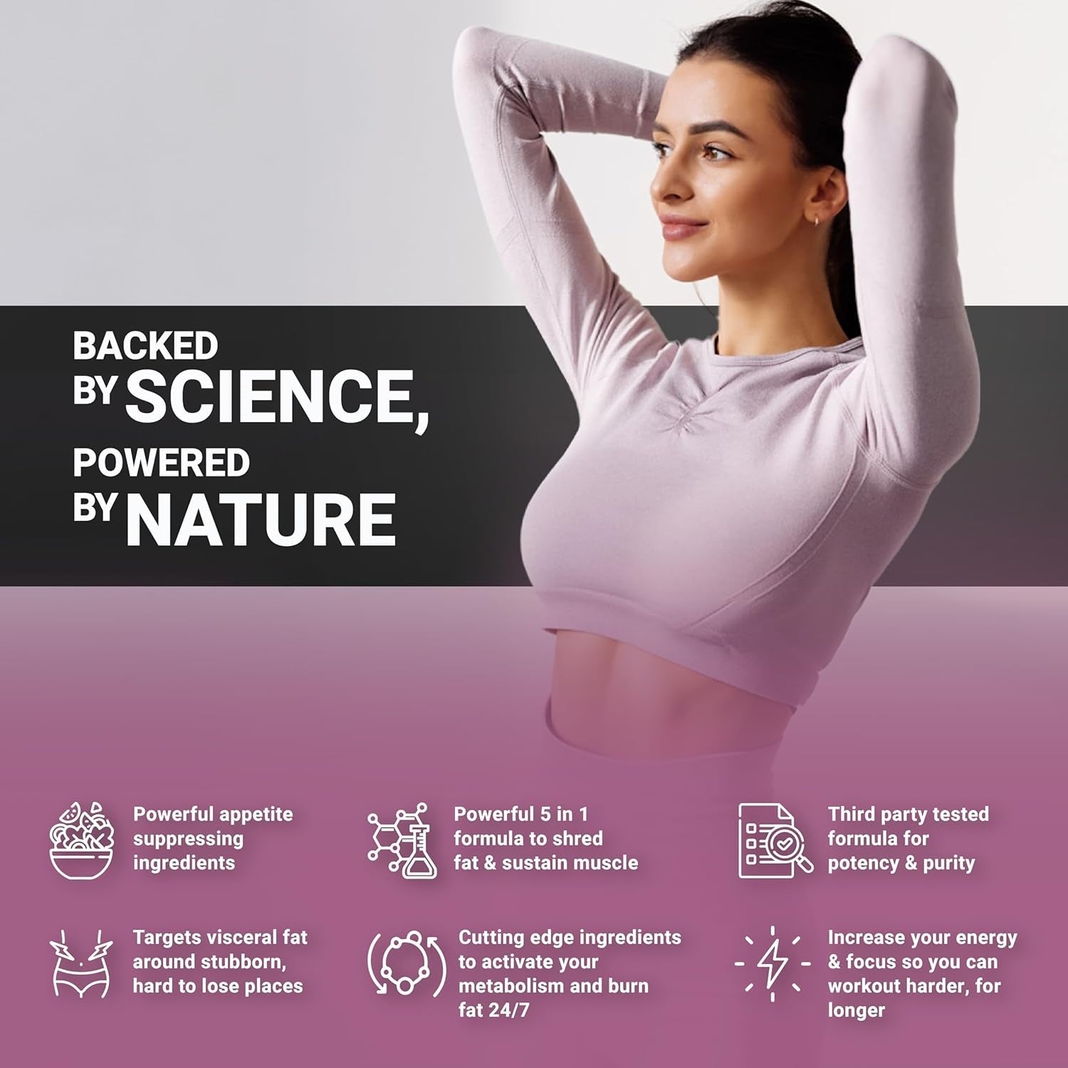 Skinny Secrets - Best Weight Loss Pills for Women | Appetite Suppressant, Belly Fat Burner, Carb Blocker 60 Capsules