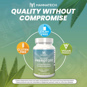 Mannatech Advanced Ambrotose 120 Capsules
