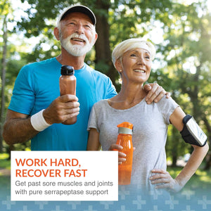 Arthur Andrew Medical, Serretia, Serrapeptase Formula for Muscle and Sinus Support, 30 Capsules