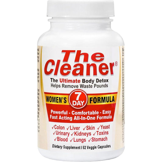 Century Systems the Cleaner Detox, Powerful 7-Day Complete Internal Cleansing Formula for Women, 52 Capsules