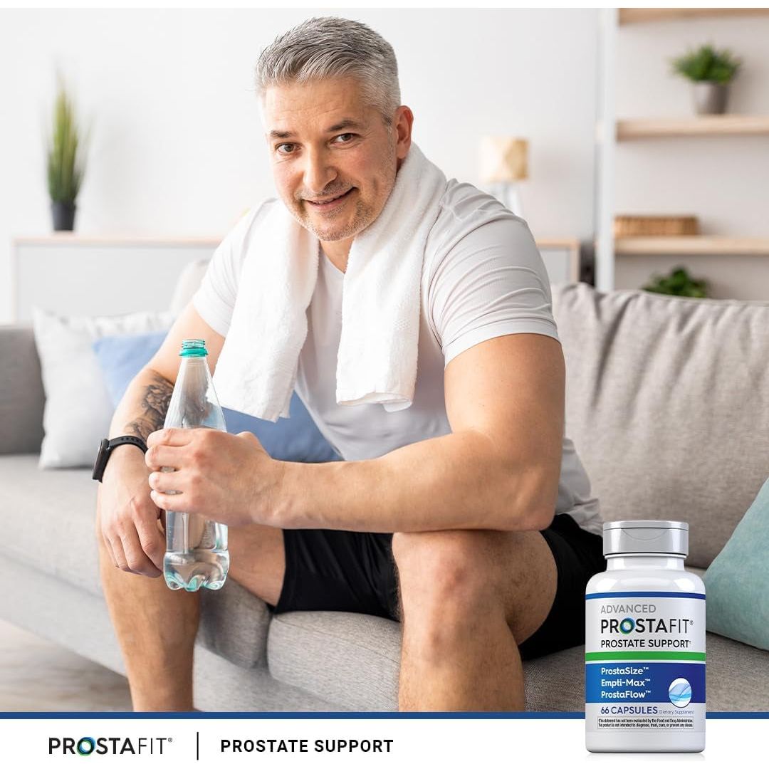 Piping Rock Prostafit Advanced Prostate Support for Men | Herbal Complex | 66 Capsules | Laboratory Tested