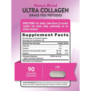 Nature'S Truth Collagen Peptides | 90 Caplets | Type 1 and 3 with Vitamin C