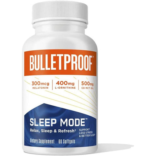 Bulletproof Sleep Mode Softgels Support Sleep 60 Count